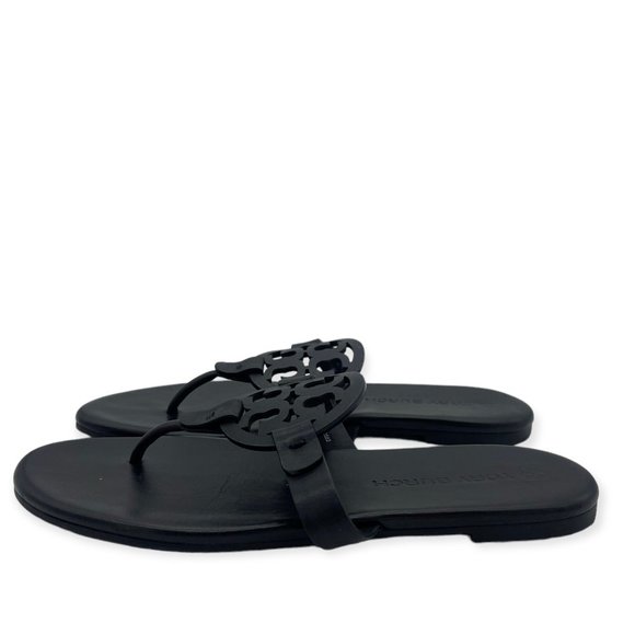 Tory Burch Shoes - Tory Burch Miller Sandals Black Leather
